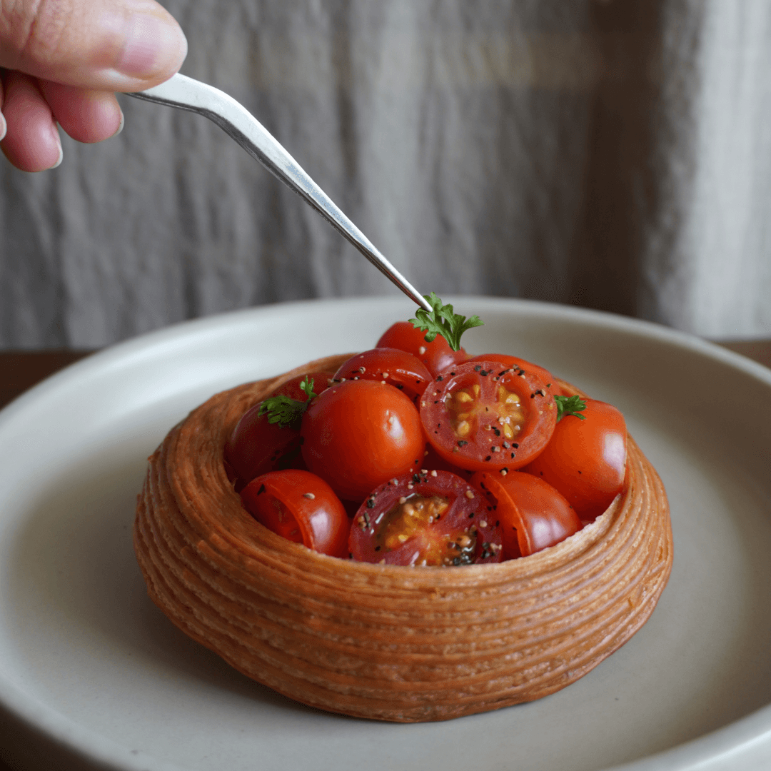 Cherry Tomato & Herbed Ricotta Danish