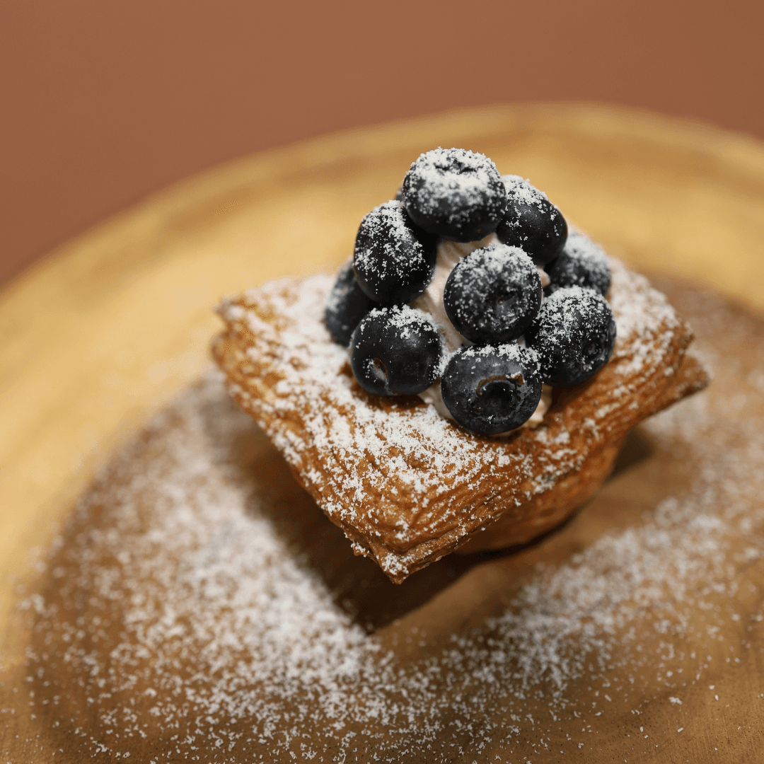 Lavender Blueberry Danish