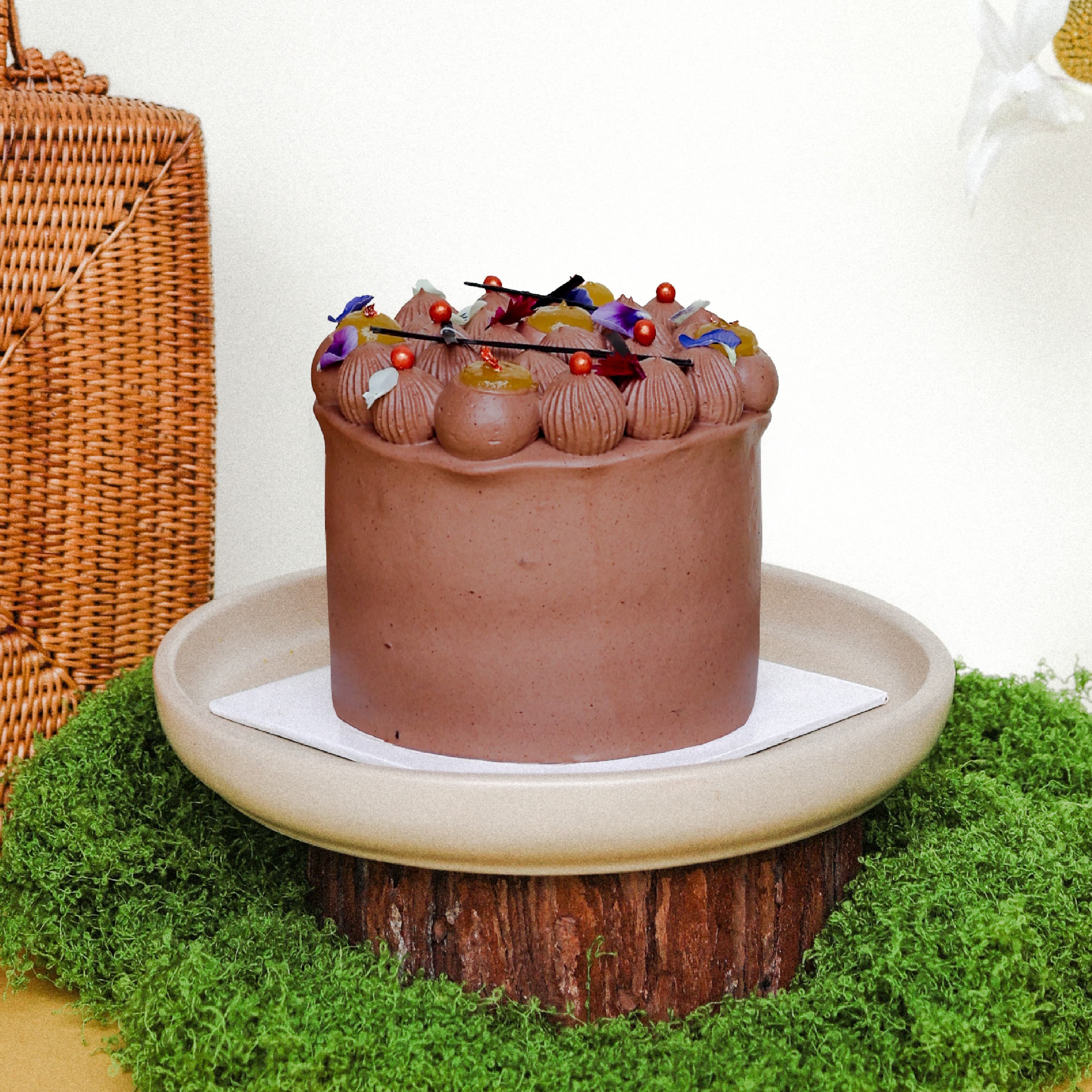 4" Chocolate Orange Cake