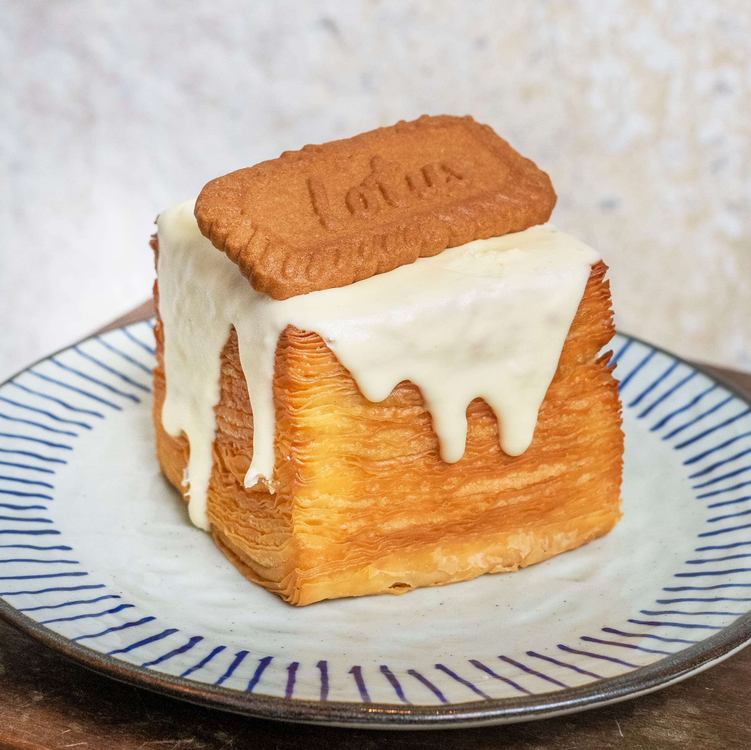 Biscoff Cube Croissant