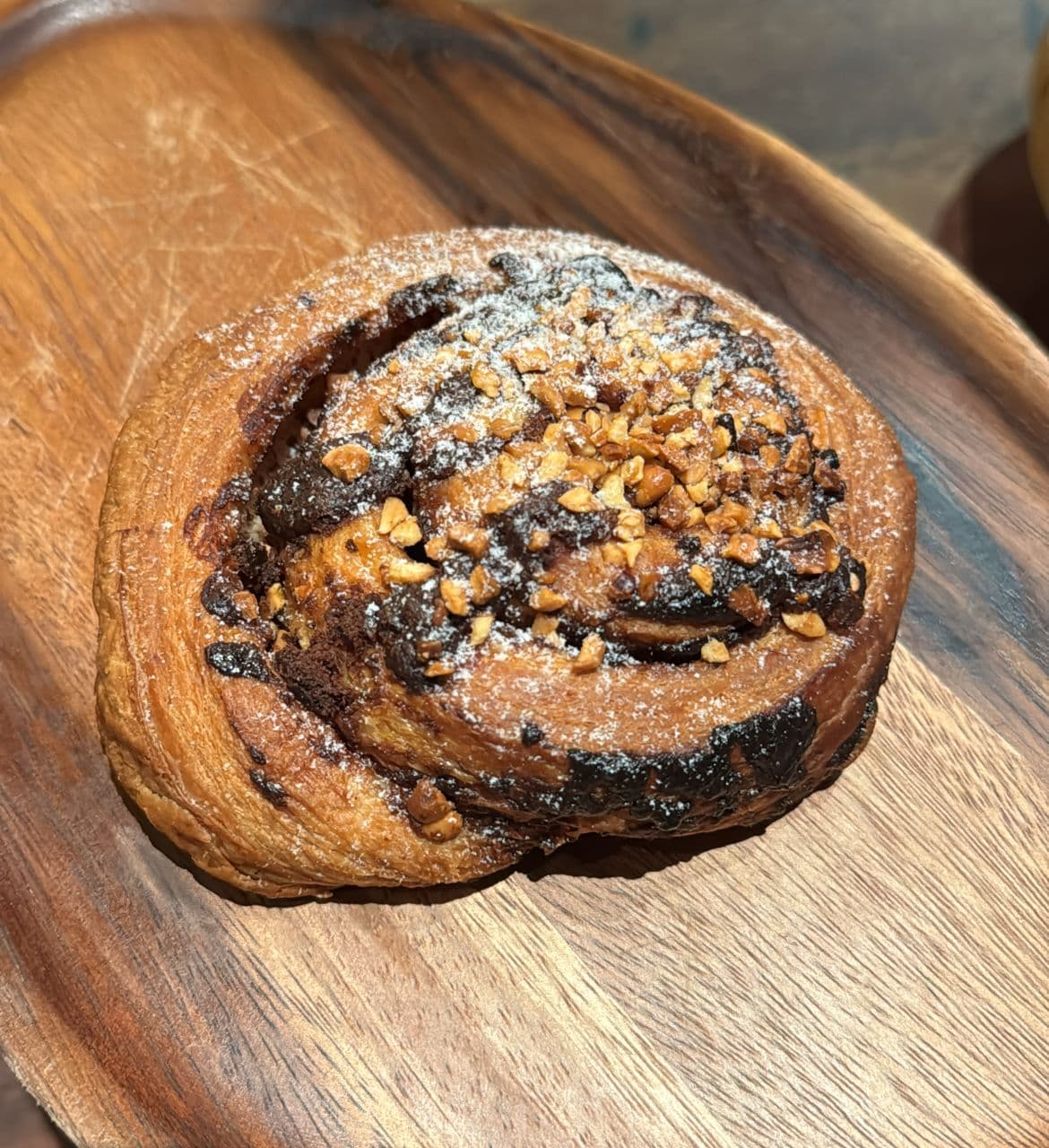 Peanut Chocolate Danish