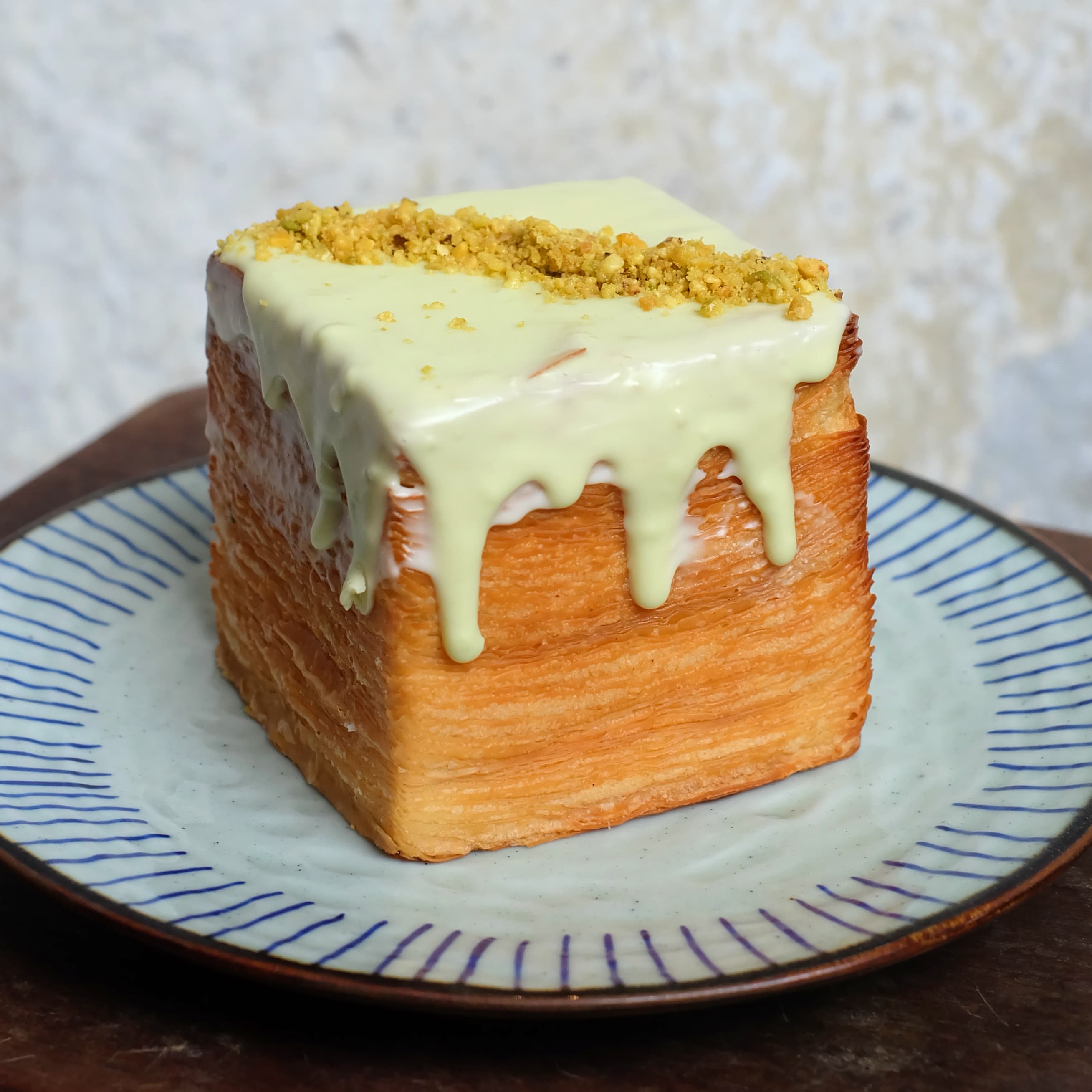 Pistachio Cube Croissant