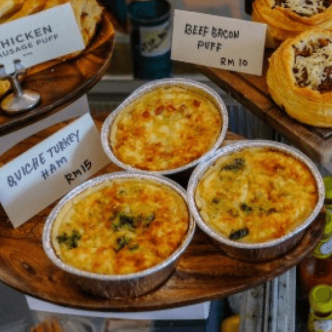 Turkey Ham Quiche